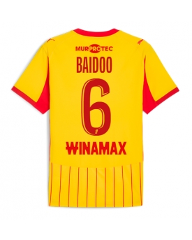Billige Fotballdrakt RC Lens Samson Baidoo #6 Replika Hjemmedrakt 2025-26 Kortermet Billige Fotballdrakt RC Lens Samson Baidoo #6 Replika Hjemmedrakt 2025-26 Kortermet